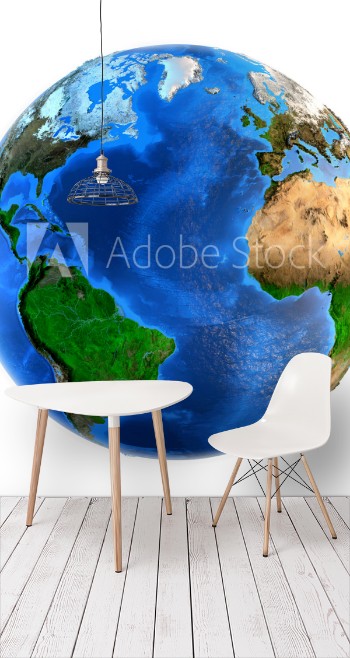 Picture of Planet Earth landforms